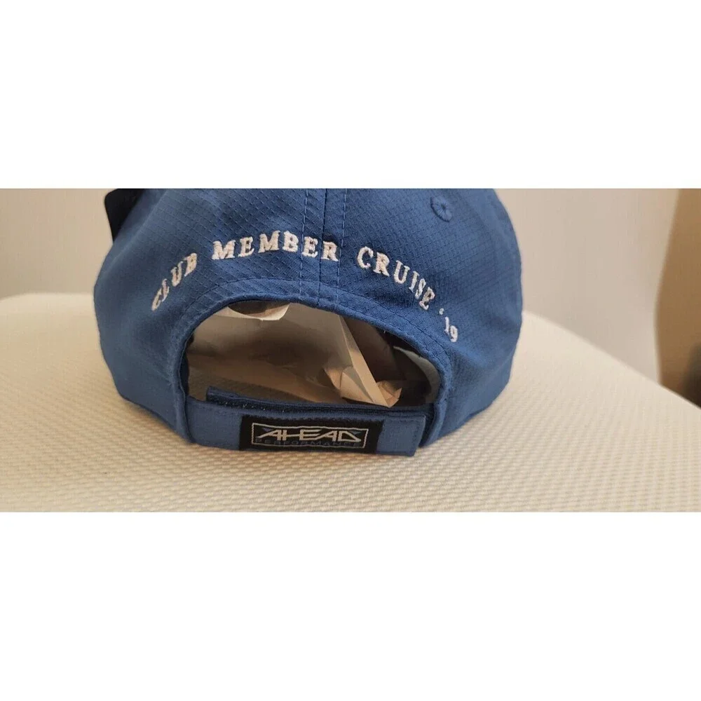 Disney Gone Cruisin' 2019 6 Panel Hat - Blue - Embroidery - Ahead Mid Fit Womens